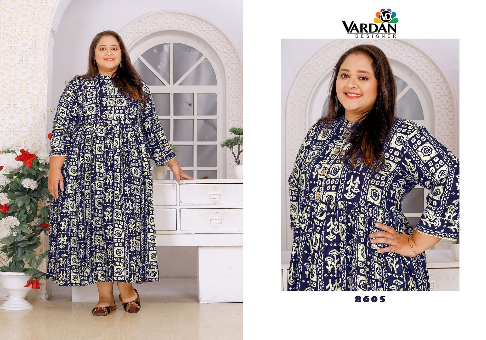 Big Size Vol 2 By Vardan Designer Kurti Catalog